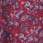 classic red paisley