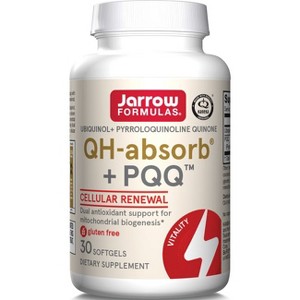 Jarrow Formulas, Inc. Qh-absorb + Pqq 30 Sgels. - 1 of 2
