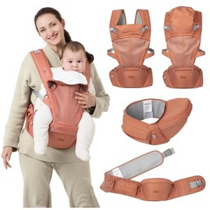 BabbleRoo Baby Carrier 6-in-1 Toddler Carrier with Hip Seat - 1 of 1