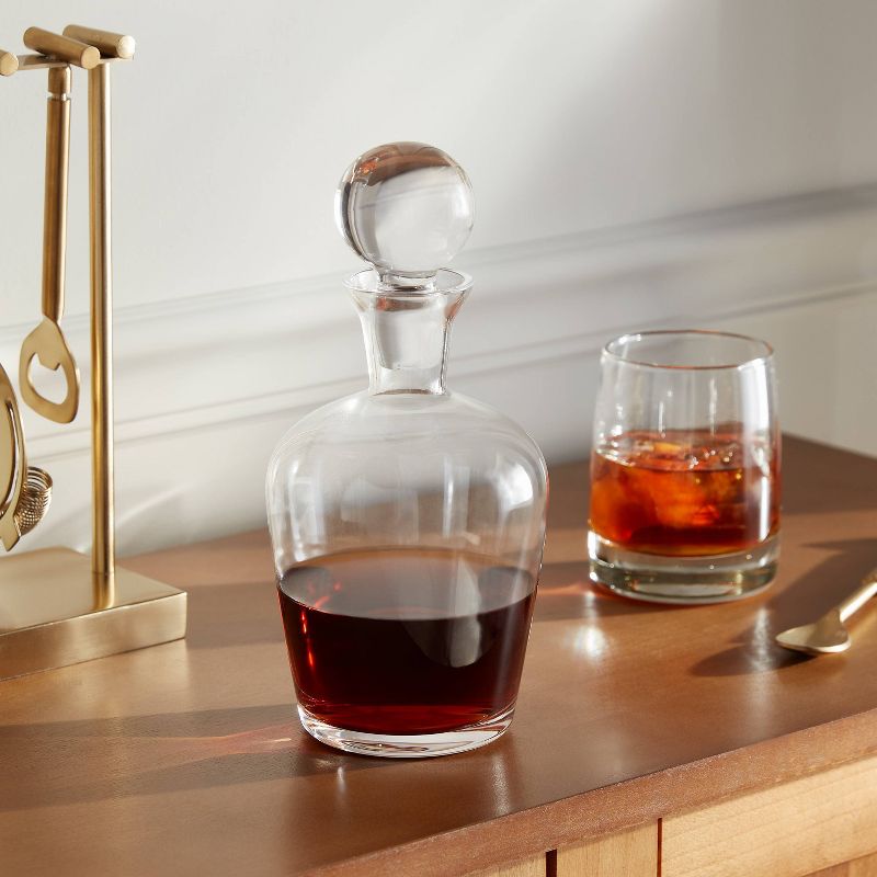 Liquor Glass Decanter with Stopper Clear - Threshold&#8482;, 3 of 7