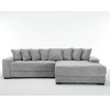 NicBex New Arrival Oversized 2 Piece L Shaped Corduroy Sofa with Left Chaise Daybed,Armrests & Throw Pillows,Easy Assembly - 4 of 4