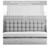 Coucheta Velvet Bed Frame with adjustable headboard, noise-free design & sturdy foundation. Features elegant button-tufted details. - 3 of 4