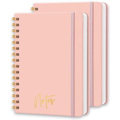 Belatt Lined Spiral Journal Notebook, A5 College Ruled Notebook for Journaling, Note-Taking, and Daily Planning, Durable Hardcover with Elegant Design