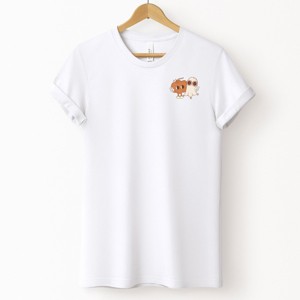 Simply Sage Market Tis The Season Pumpkin Ghost Front And Back Short Sleeve Tee - 1 of 4
