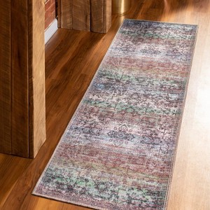 Unique Loom Renaissance Roma Border Washable Indoor Flatweave Woven Area Rug - 1 of 4