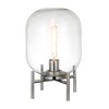 Hudson and Canal 15.38" Tall Table Lamp with Glass Shade - 3 of 4