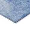 Denim Blue And Sky Blue Nautical Washable Indoor Outdoor Area Rug - 4 of 4
