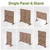 Dovelina Metal Outdoor Privacy Screen Freestanding Patio Decorative Screens - 3 of 4