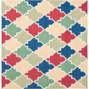 Dhurries DHU561 Hand Woven Indoor Rugs - Safavieh - 1 of 4