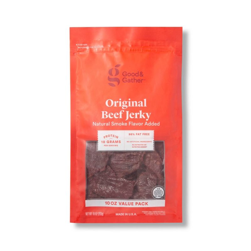 Original Beef Jerky - 10oz - Good &#38; Gather&#8482;, 1 of 5
