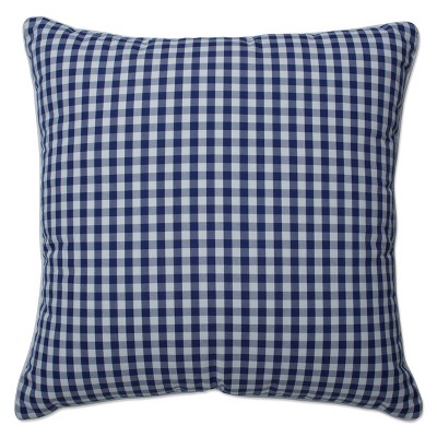Outdoor/Indoor Oversized Throw Pillow Dawson Lapis Blue - Pillow Perfect