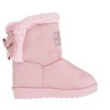 bebe Girl's Toddler Winter Boots with Sparkling Stud Accents, Warm Lining, and Adorable Bow Detail - Perfect for Stylish Winter Adventures - 2 of 4
