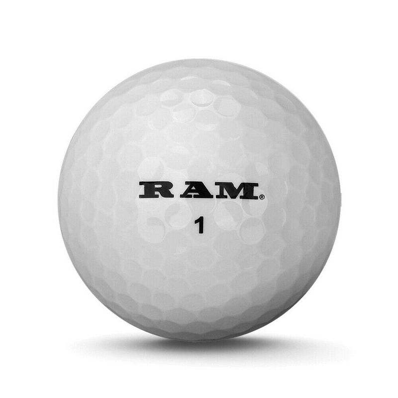 6 Dozen Ram Golf Tour Spin 3 Piece Golf Balls - Incredible Value Tour Quality, 2 of 4