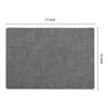 REGALWOVEN Kitchen Dining Table Decor Heat Resistant Wipeable Faux Leather Placemats 6 Pcs - 4 of 4