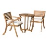 Sapphtopaz Outdoor Patio Furniture Set Lounge Patio Chairs with Round Table for Backyard, Terrace, Garden - 4 of 4