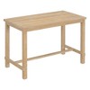 NicBex Dining Table Set for 4 Morden Counter Height Table with MDF Tabletop, 4 Upholstered Chairs for Kitchen - 4 of 4