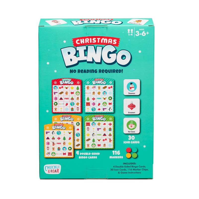 Chuckle &#38; Roar Stocking Stuffer: Christmas Bingo Game, 4 of 7