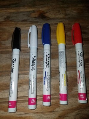 Sharpie Permanent Paint Marker Fine Point Yellow 35539 : Target