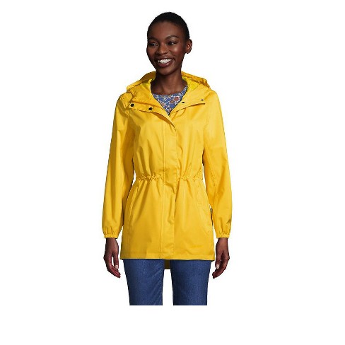plus size packable rain jacket