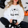 Simply Sage Market Women's Graphic Sweatshirt Ghosts Hey Boo - 2 of 4