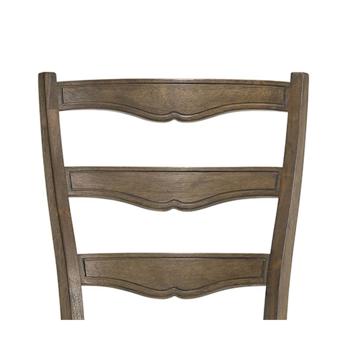Acme Furniture Parfield Dining Chair Fabric/Weathered Oak Finish - thumbnail 8