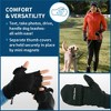 TrailHeads Convertible Running Mittens for Women – Fingerless Gloves with Reflective – Running, Hiking - Black - 2 of 4