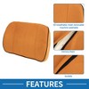 Unique Bargains Car Headrest Neck Seat Cushion Headrest Covers Lumbar Support Set - 2 of 4