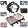 2 Piece Luggage Set, 20 Inch Carry On Luggage with Front Pocket, Expandable Suitcase Set with Spinner Wheels,Lightweight Travel Suitcase Set - 2 of 4