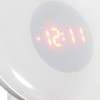 HomeRoots 7" White Round LED Desk Lamp With USB - 4 of 4