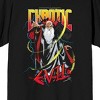 Dungeons & Dragons Chaotic Evil Crew Neck Short Sleeve Black Soot Women's T-shirt - 3 of 3