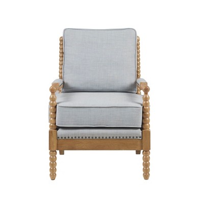 light blue+camel oak