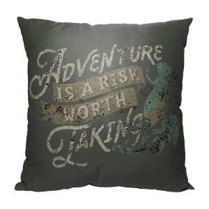 Disney Little Mermaid Risk Worth Taking Throw Pillow 18x18 Inches - 1 of 2