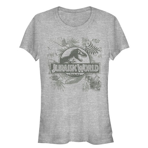 Junior S Jurassic World Fern Leaf Logo T Shirt Target