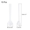 Unique Bargains Plastic Disposable Coffee Spices Short Handle Measuring Spoons 15 Pcs - 2 of 4