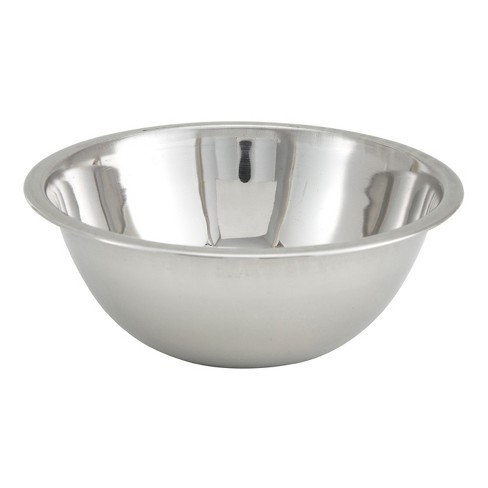 Winco All-purpose True Capacity Mixing Bowl, Stainless Steel, 8 Quart :  Target