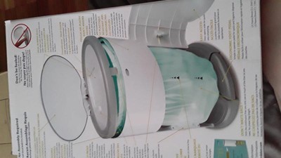 Dekor Mini Hands Free Diaper Pail - White : Target