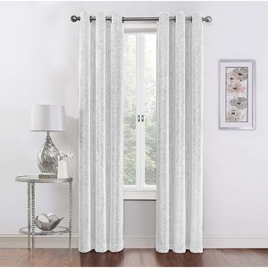 GoodGram 2 Pack Hotel Thermal Grommet 100% Blackout Window Curtain Panels - 1 of 1