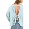 Women's Alexia Pullover Open-Back Sweater - Painted Threads - 4 of 4