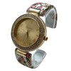 Olivia Pratt Printed Soft Band Bangle Women Watch - 2 of 3