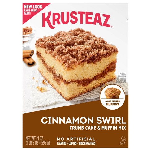 Krusteaz Cinnamon Crumb Cake & Muffin Mix -21oz - image 1 of 4