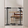 BalanceFrom Safety Gate with Pet Door 30-Inch Tall, Fits 29.1 - 33.8 Inch for Doorways - White - 2 of 4