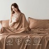 Cooling Sheets - Lyocell Cotton Sheet Set, GentleSoft™, Silky & Breathable Eucalyptus Bed Sheets with Deep Pocket - 2 of 4