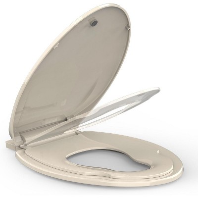Whizmax Toilet Seat,Toilet Seat with Quick-Release And Quick-Attach, Plastic Toilet Seat with Soft Close, Never Loosen