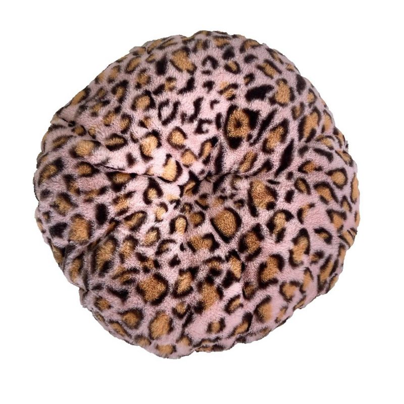 Precious Tails Leopard Princess Cat and Dog Bed - Pink, 3 of 7