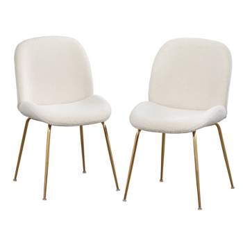 Set of 2 Shaun Upholstered Modern Dining Chairs - Lifestorey