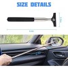 TruAIR Car Rearview Mirror Wiper, Telescopic Auto Glass Squeegee Cleaning Tool - 3 of 4
