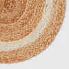 Jute Braided Oval Placemat - Threshold™ - image 3 of 3