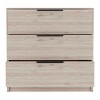PAGED 3 Drawers Dresser Storage Cabinet with Superior Top and Metal Handles, Dresser for Bedroom - 4 of 4