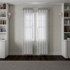 3/4-Inch Curtain Rod- Decorative Ball Finials and Hardware- For Home Decor in Bedroom and Kitchen- 48-84-Inch by Hastings Home (White) - 4 of 4