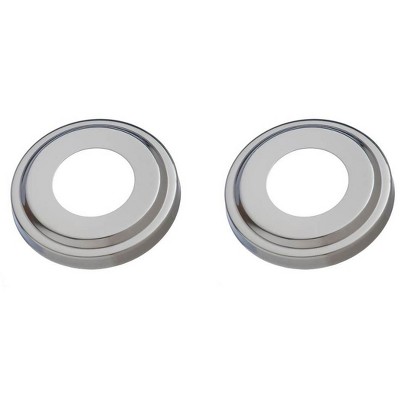 2) Swimline 87904 Replacement Ladder Stainless Steel Escutcheon Plates In-Ground